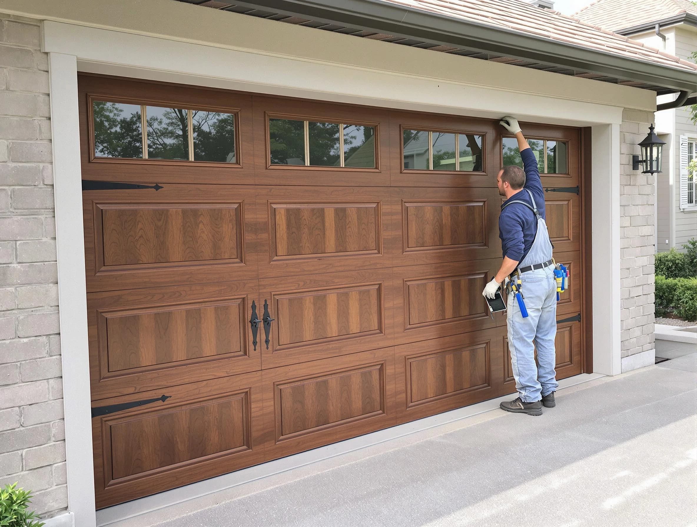 Custom garage door showcase by Chandler Garage Door Repair in Chandler