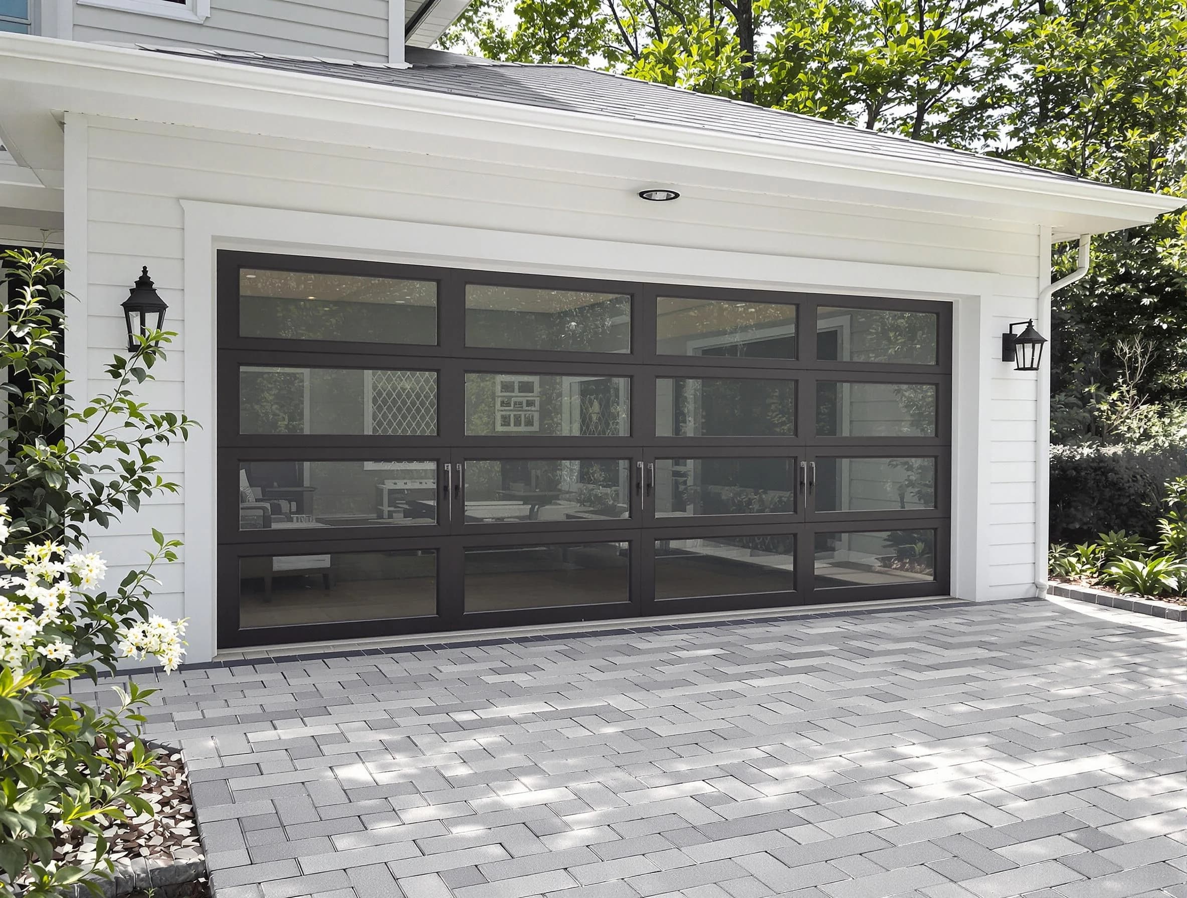 Chandler Garage Door Repair design specialist presenting custom garage door options to Chandler homeowner