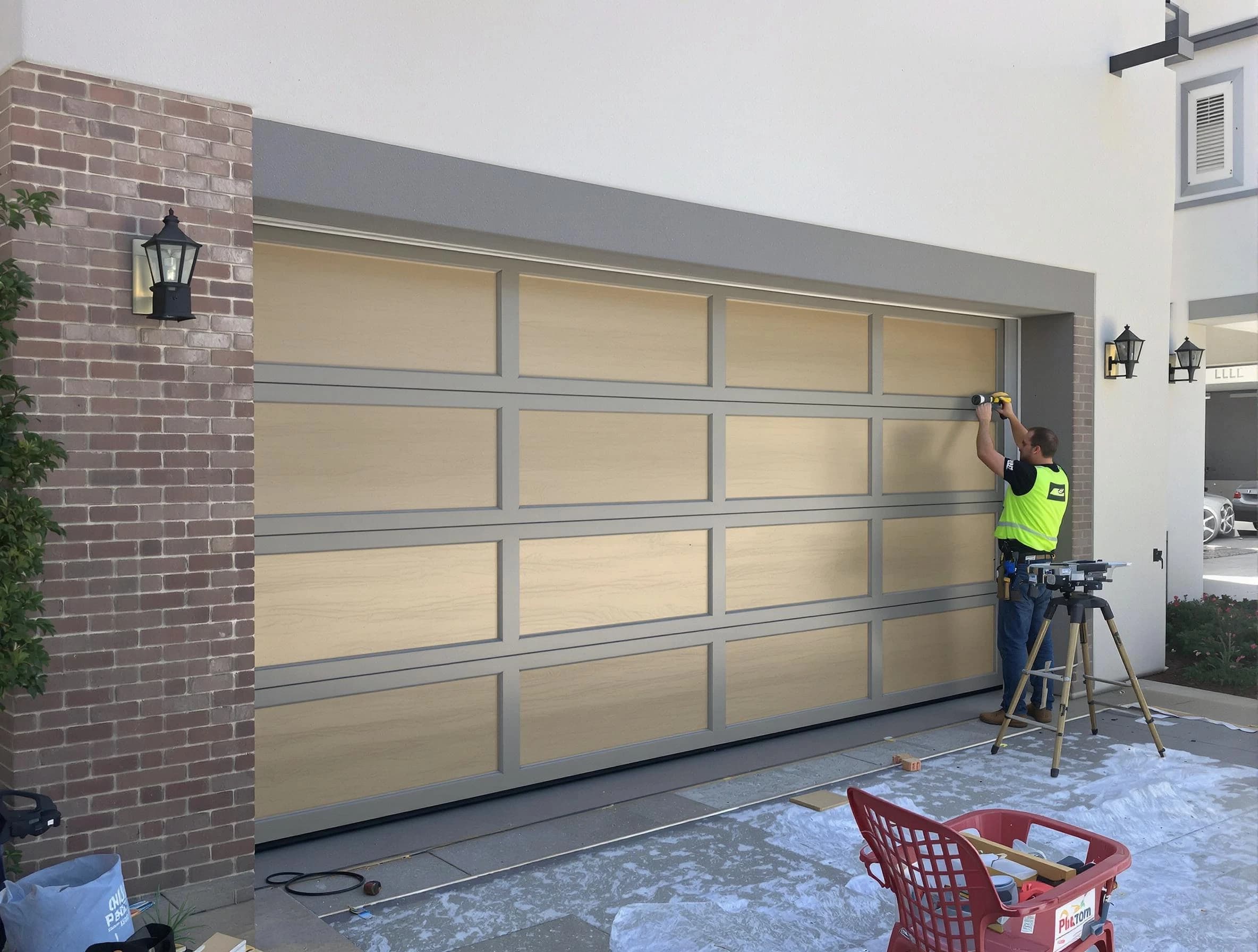 Garage door replacement service by Chandler Garage Door Repair in Chandler