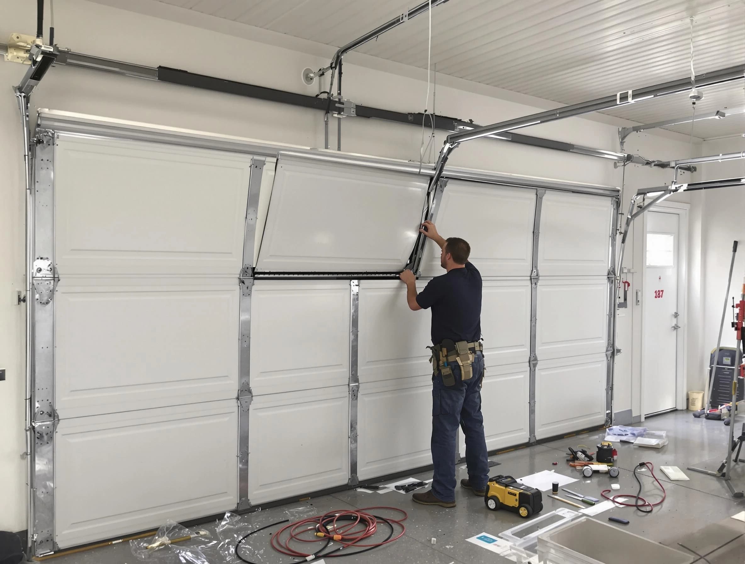 Garage Door Section Replacement in Chandler